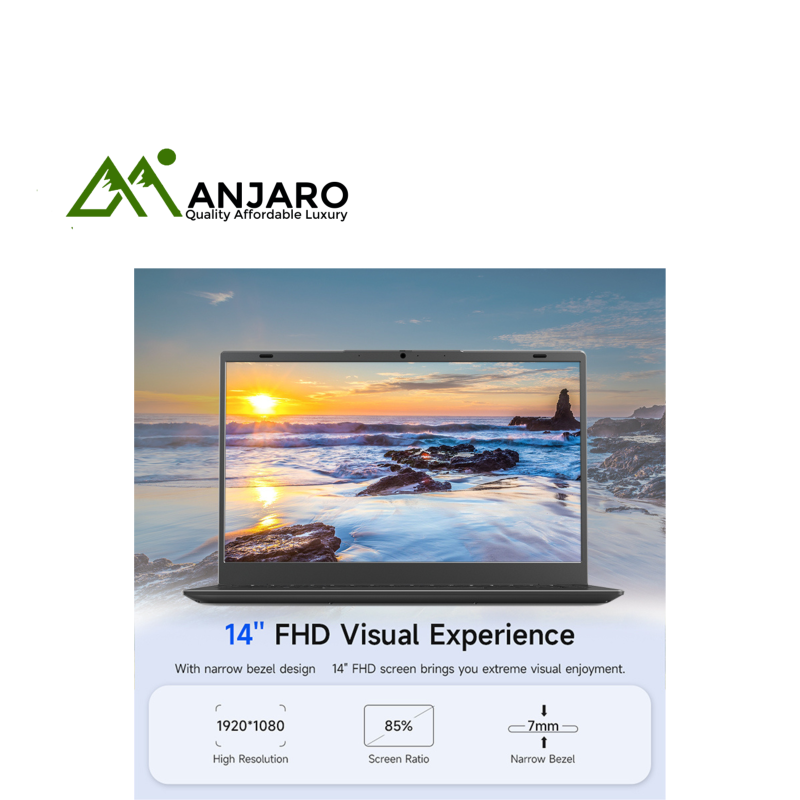 14.1" Intel N4000 Laptop (Shipping Fee Included)