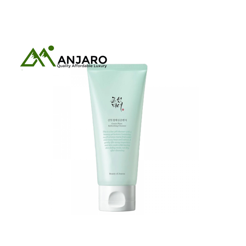 BEAUTY OF JOSEON Green Plum Refreshing Cleanser – 100ml | pH-Balanced Daily Gel Cleanser with Green Plum & Mung Bean