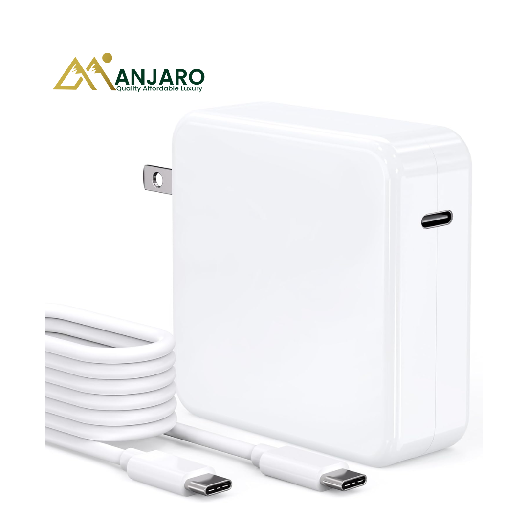 87W Original USB-C MacBook Charger – Fast Charging Power Adapter with Type-C Cable