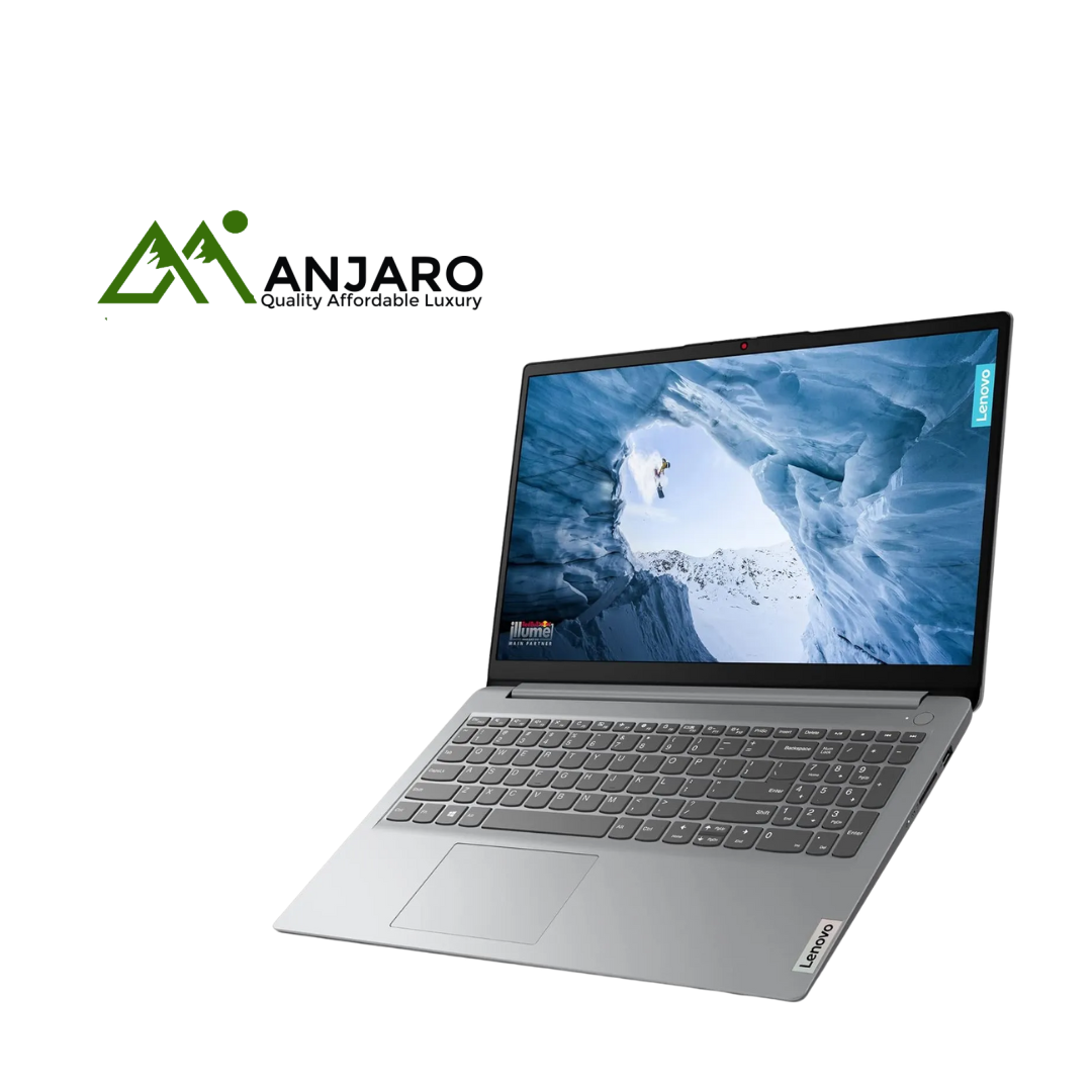Lenovo IdeaPad 1i 15IGL7 – 15.6″ HD Laptop, Intel Celeron N4120, 4GB RAM, 256GB SSD, Windows 10 Pro – Cloud Grey