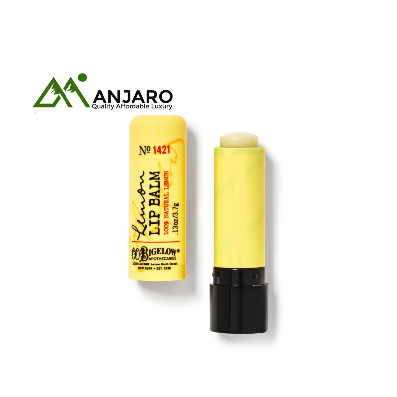 BATH & BODY WORKS C. O. Bigelow Lemon Lip Balm – 0.13oz | Ultra-Moisturizing Lip Care with Refreshing Lemon Extract