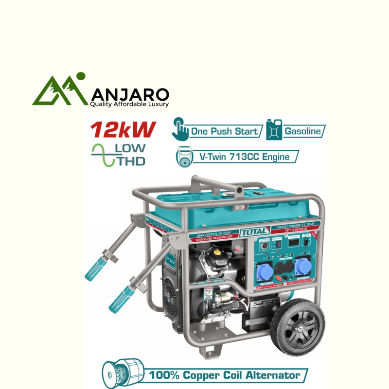 Total Gasoline generator TP1150006 12KW