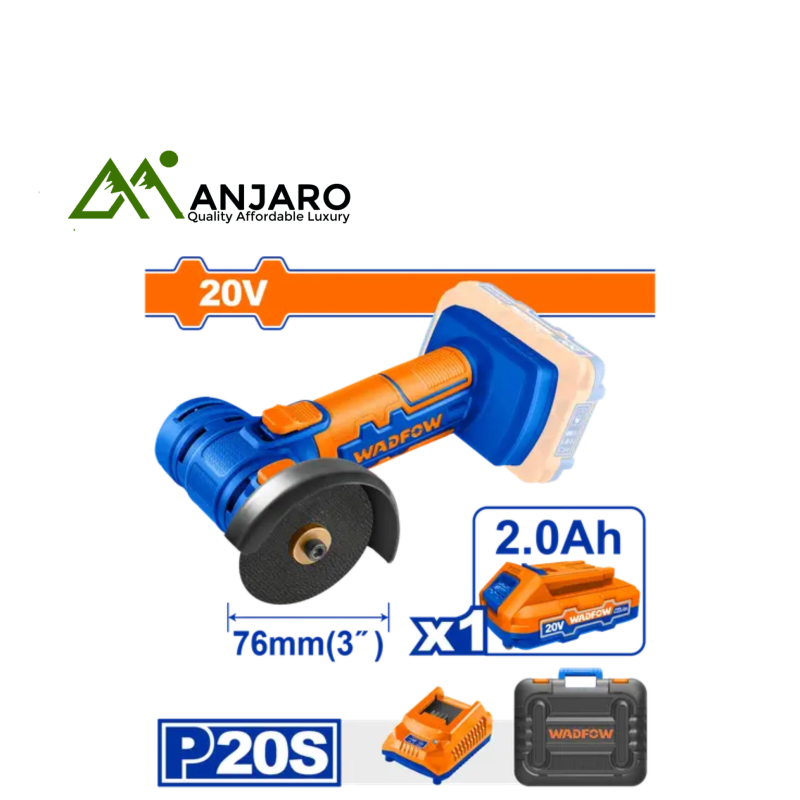 20V Brushless Cordless Angle Grinder