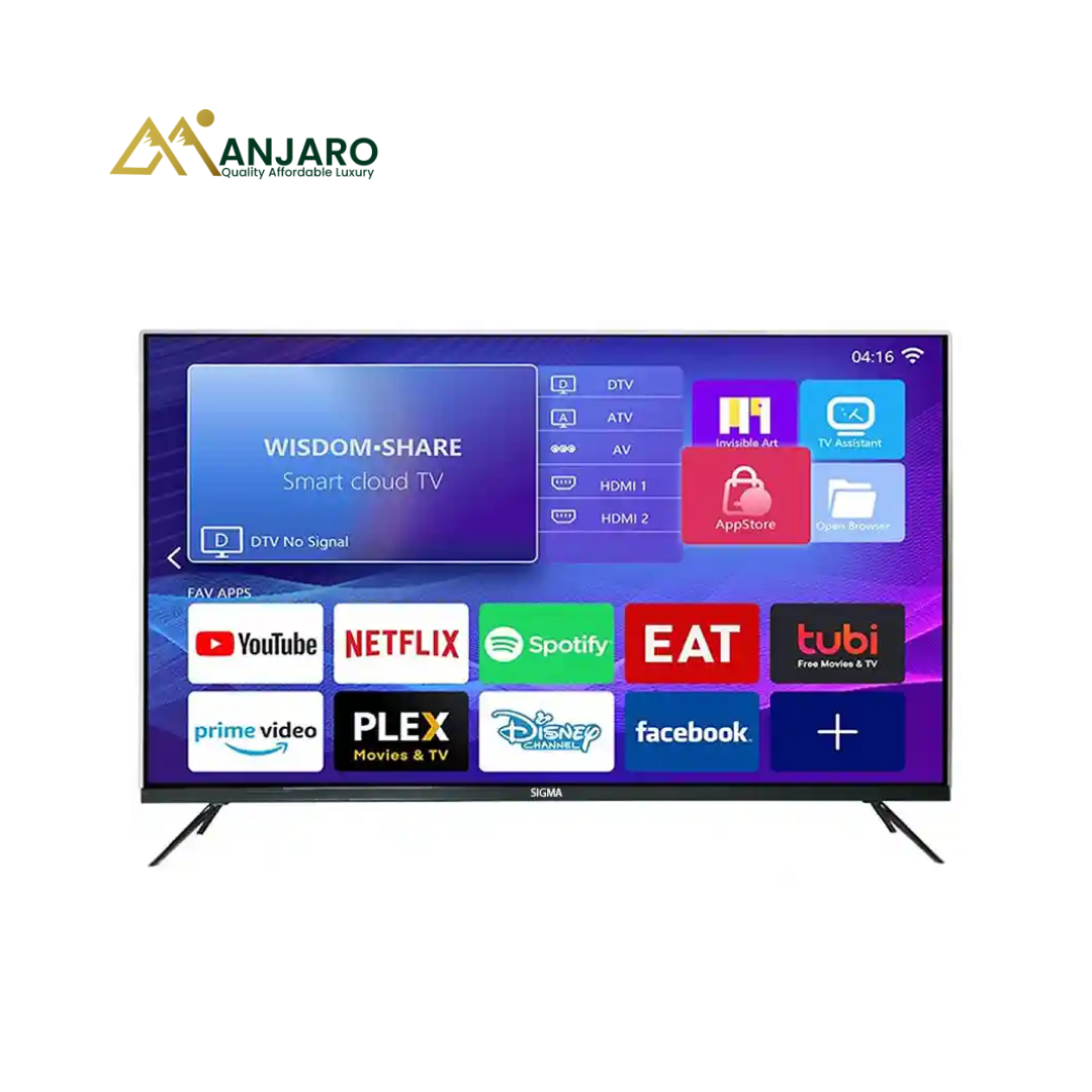 Sigma STV-KU55V6-S Smart LED Television