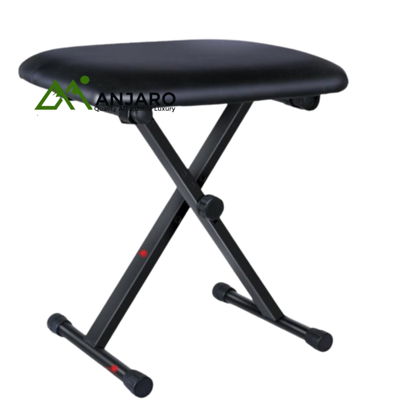 Asanasi PB-4 X-Type Electric Organ Stool – PU Leather, Adjustable Height, 2.6kg