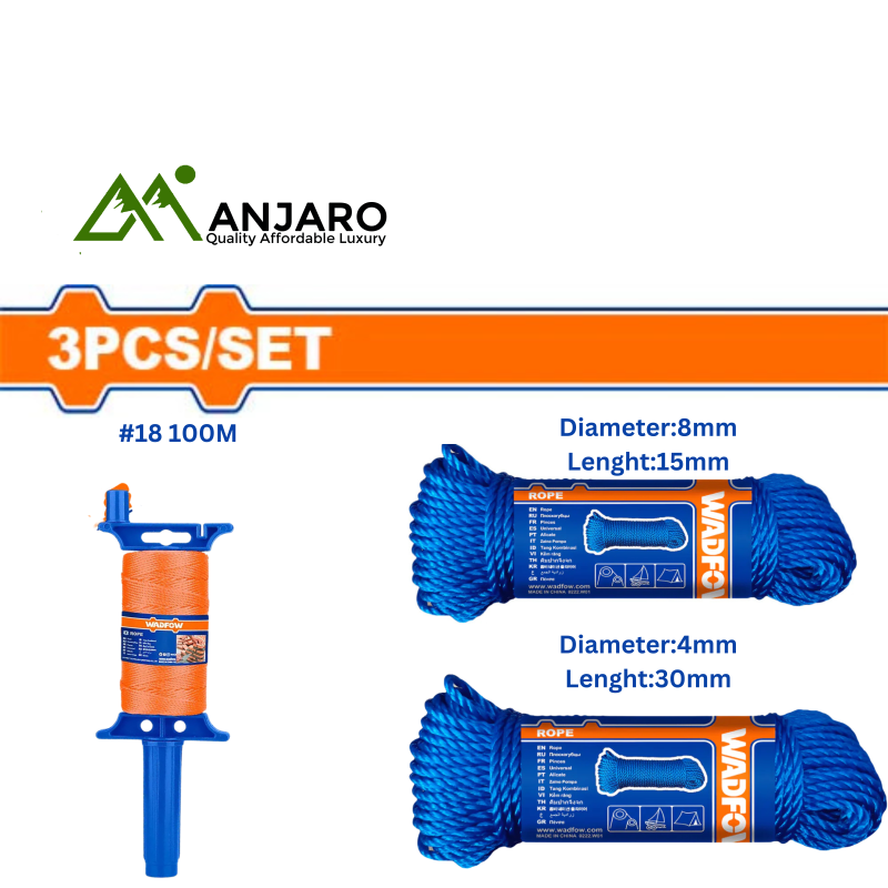 Wadfow Rope 3 Pcs Set WRZ6003