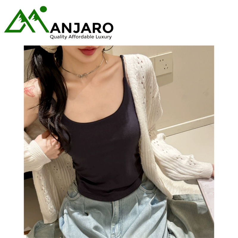 Women’s Modal Camisole with Built-In Bra (Shipping fee included)