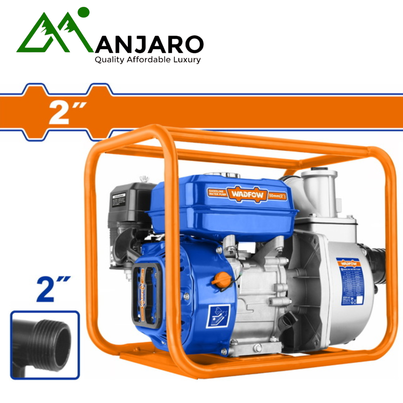 WGW1A21 Gasoline Water Pump 7.0HP