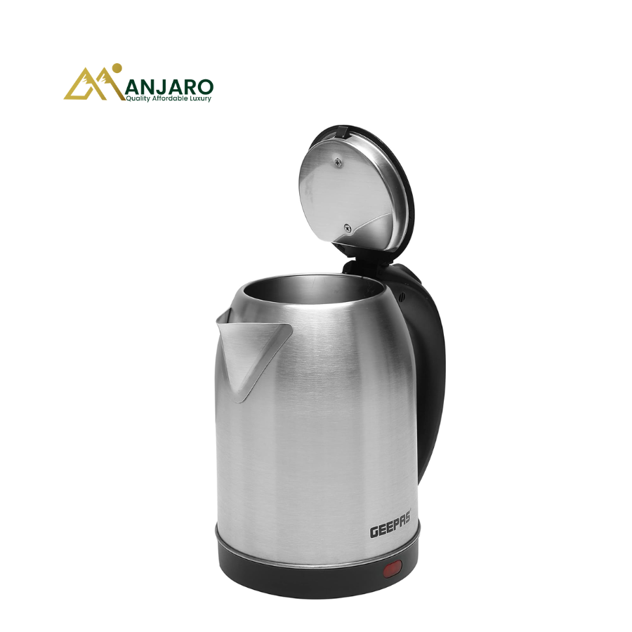 Geepas GK5466 Electric Kettle – 1.8L Stainless Steel 1500W Fast Boil Kettle