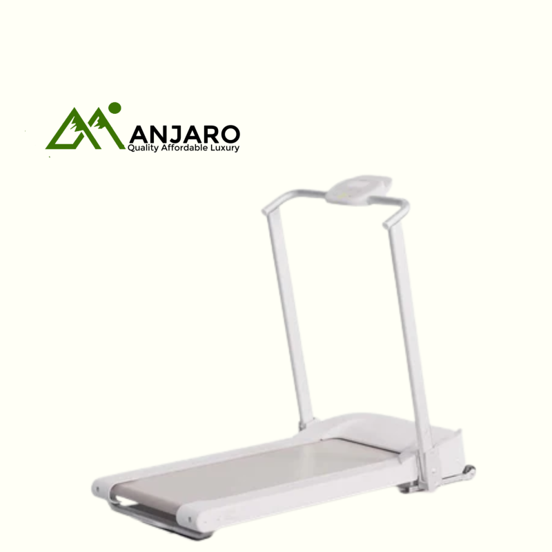 Assembly-Free Compact Treadmill W500 – 8 km/h, 40×100 cm | Foldable Indoor Cardio Machine with Comfort Cushioning