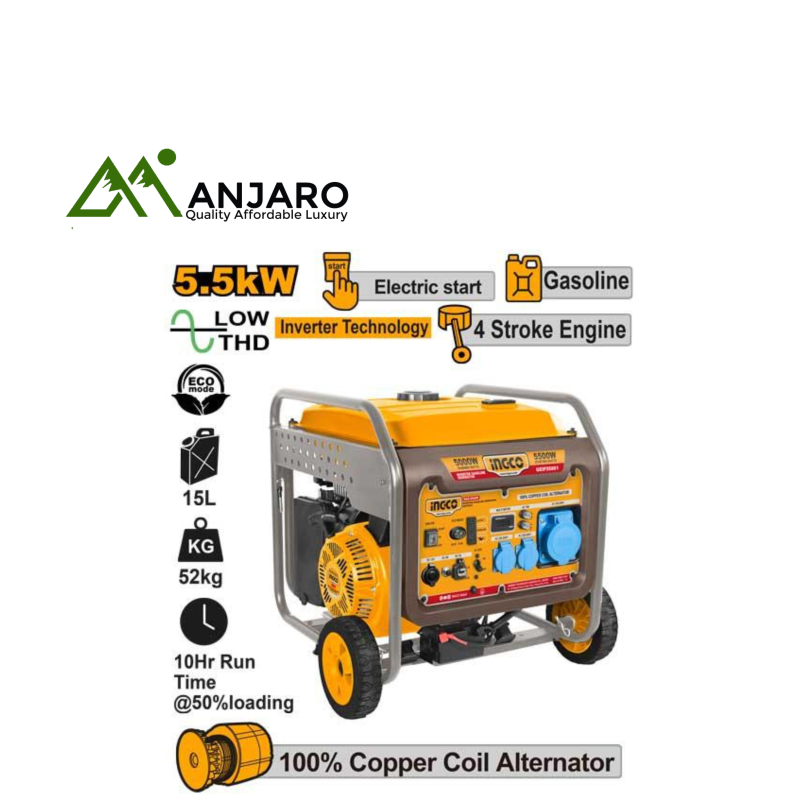 Ingco GEI35006, GEI23006, GEIF55001, GEIF40001 Inverter Gasoline Generators