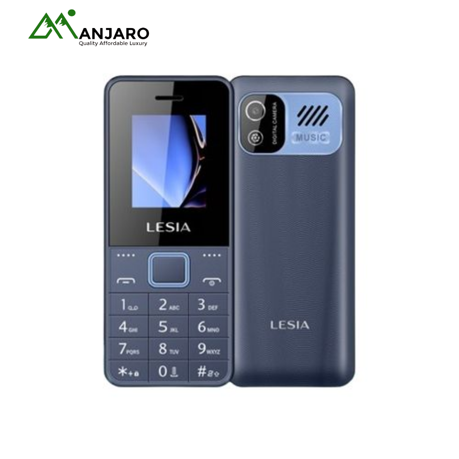 LESIA L178 Feature Phone – 1.77 inch Display, Dual SIM, 1000mAh Battery, FM Radio & Torchlight