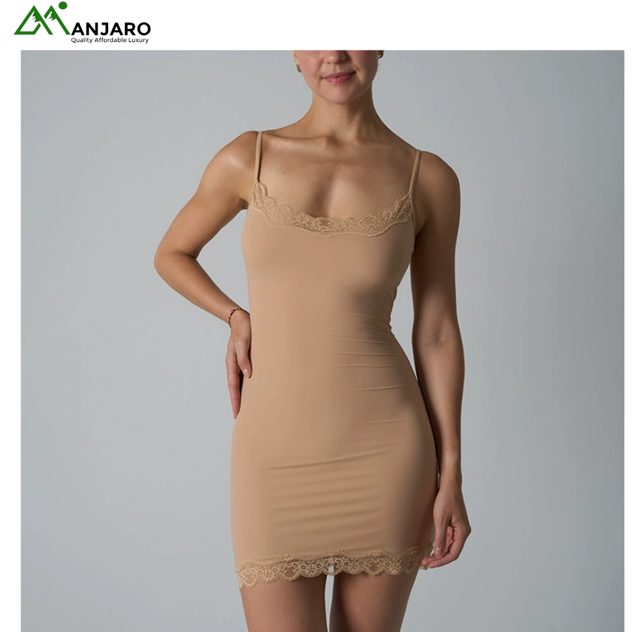 Lace Slip Dress – High-Elastic Spaghetti Strap Slim Fit Mini Dress for Women, Summer 2025(Shipping Fee Included)