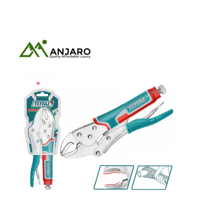 Total THT191003 Curved jaw locking plier