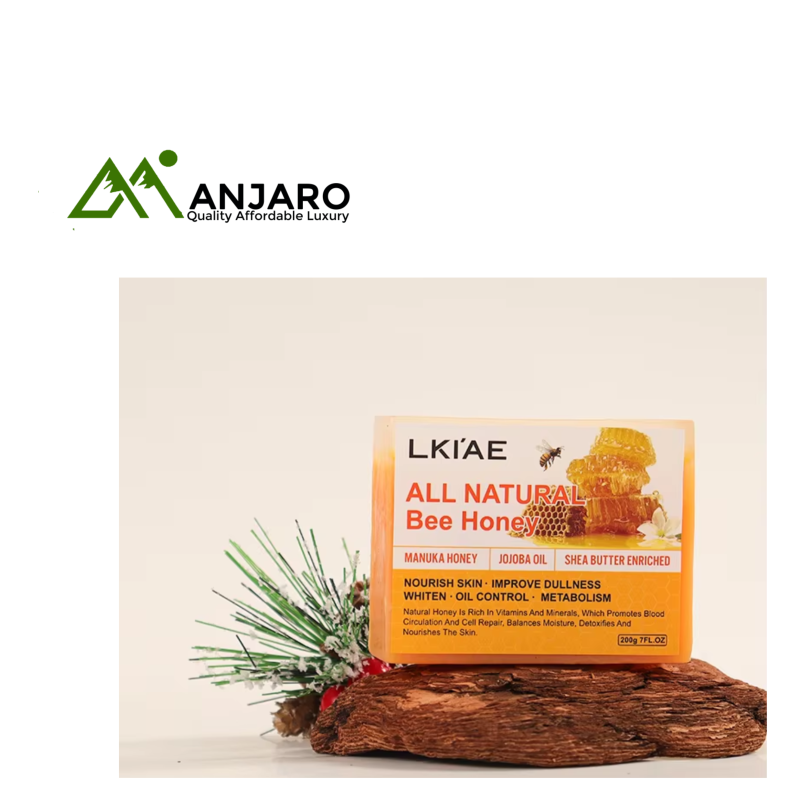 Natural Honey Whitening Soap Bar 200g