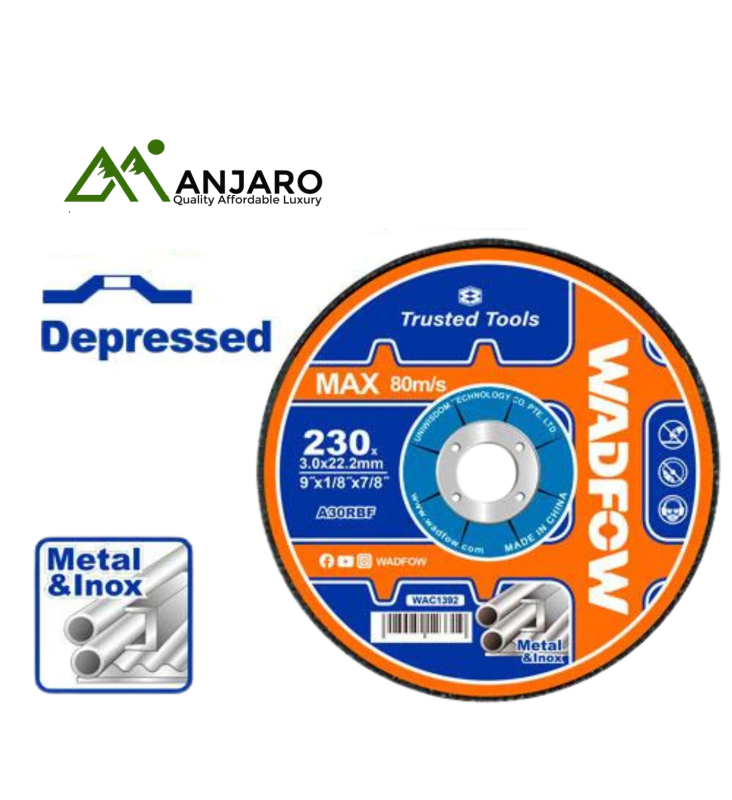 Wadfow WAC1392 & WAC1371 Abrasive Metal Cutting Discs