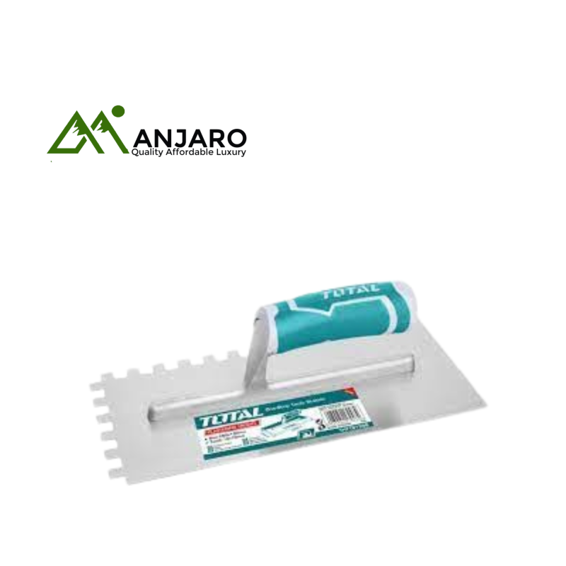 Total THTT81286 Plastering trowel with teeth(Plastic handle)