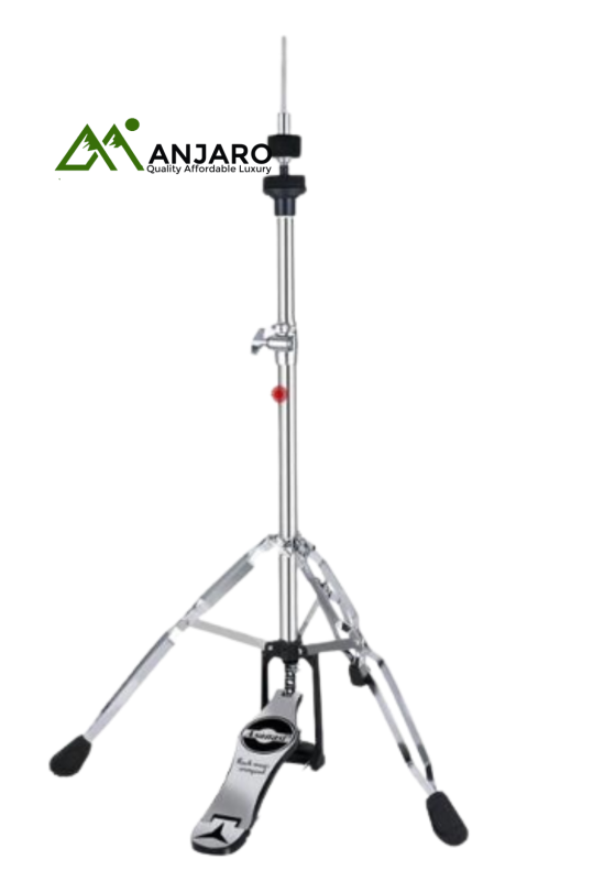 Asanasi H-200 Hi-Hat Stand – Double Chip, Alloy Body, 22mm Thick Pipe