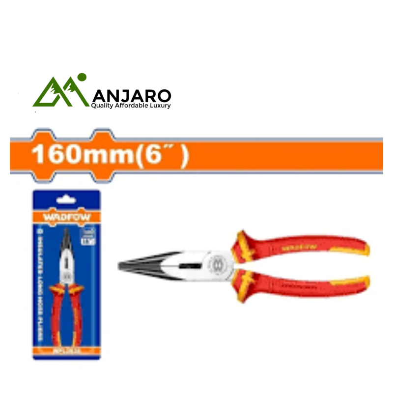 Wadfow  Insulated Long Nose Pliers WPL2936