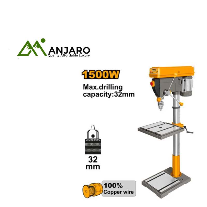 DP3211005 Drill Press 1500W – Heavy-Duty Precision Drilling Machine