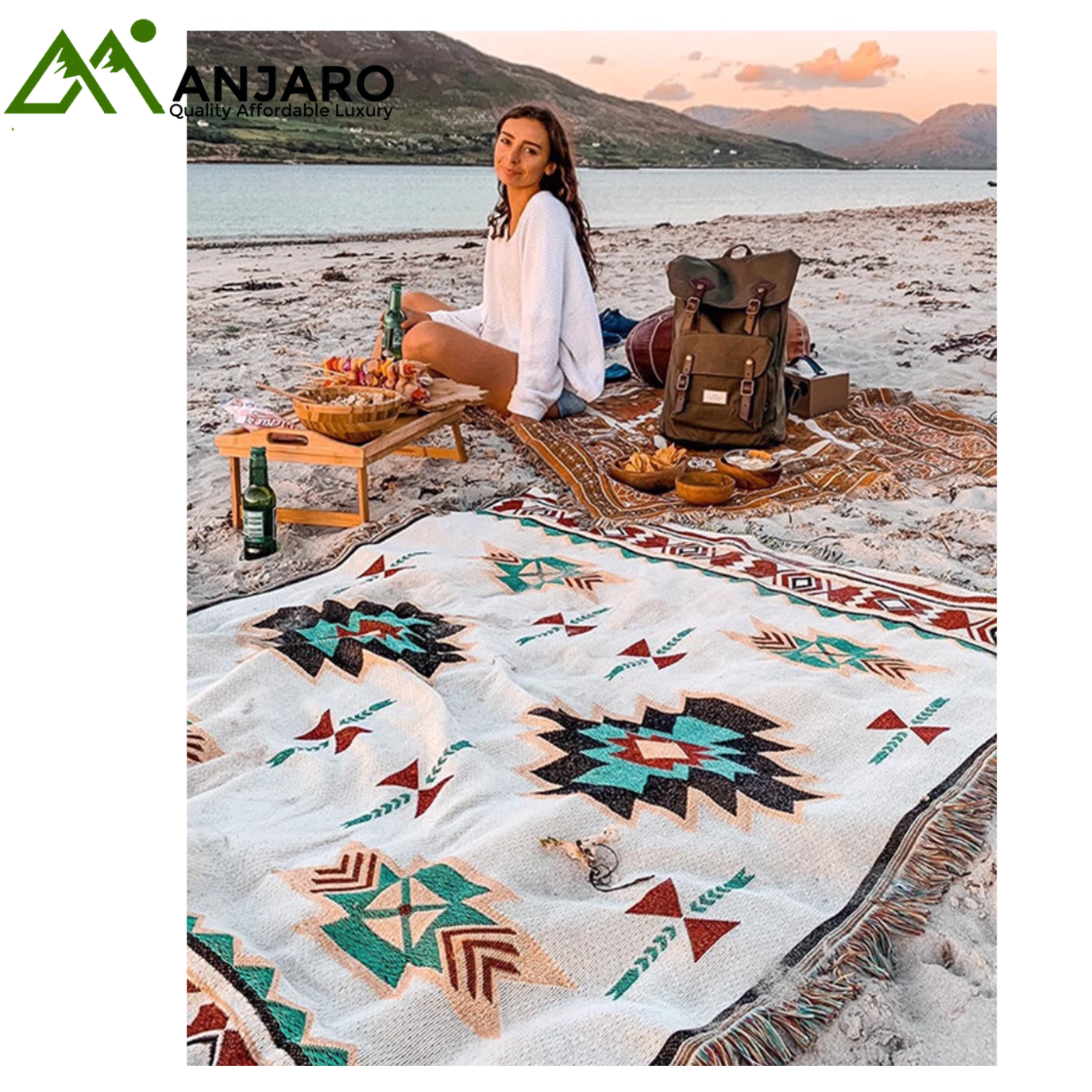 Bohemian INS Style Picnic Mat