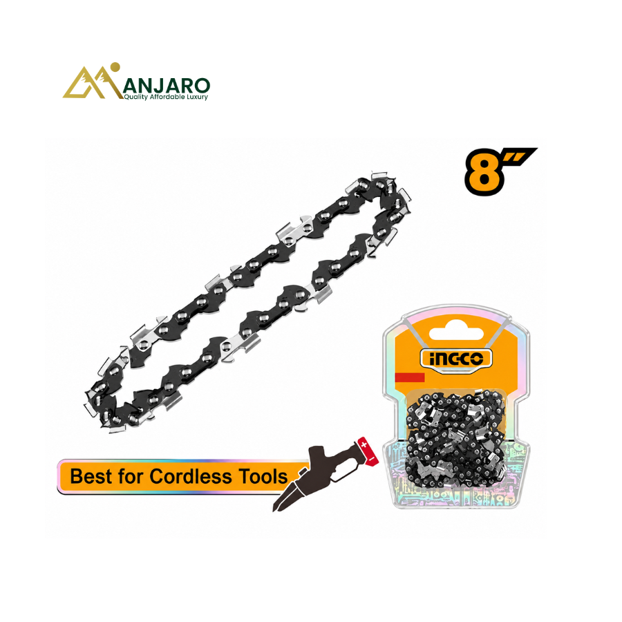Ingco Saw Chain – 8" Replacement Chainsaw Chain – 1/4" Pitch AGSC50818