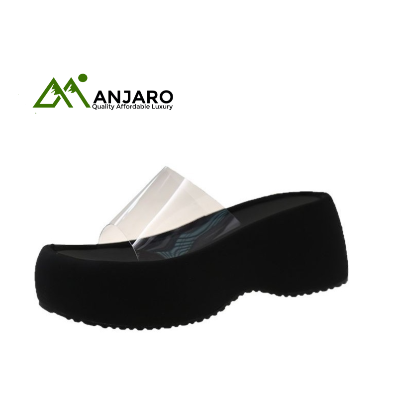 Vintage Women’s Thick-Soled Platform Sandals Slip-On Summer Outdoor Comfort