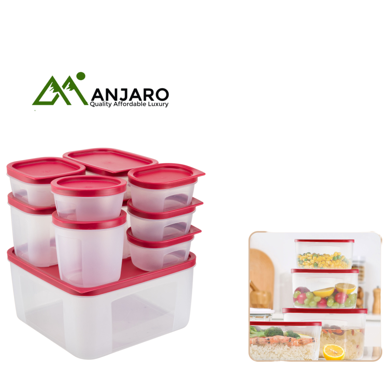 Decakila KMTT120R Food Container Set