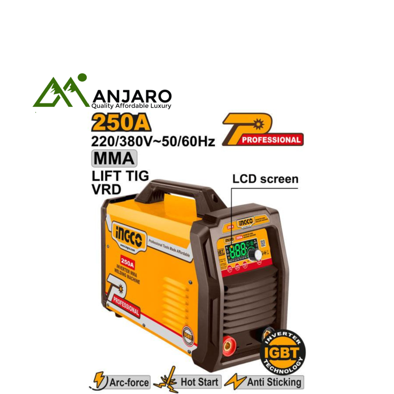 Ingco ING-MMA25079 Inverter MMA/TIG Liftwelding machine