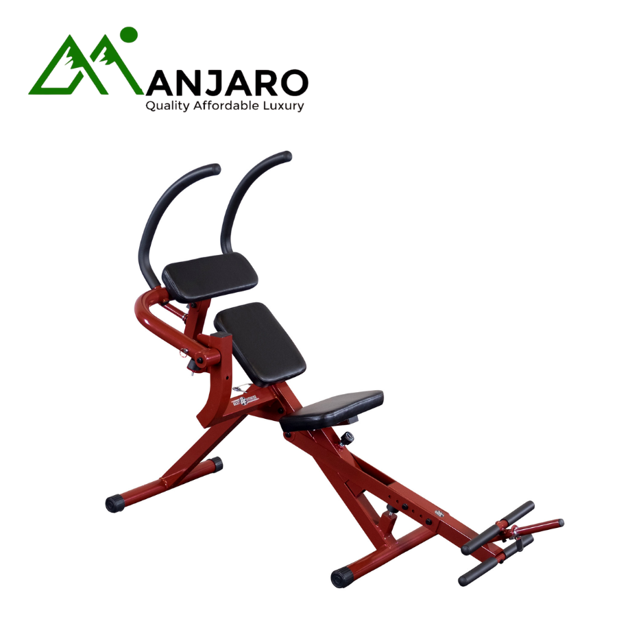 Best Fitness Semi-Recumbent Ab Bench BFAB20 – Dual Function Core Trainer for Upper & Lower Ab Isolation