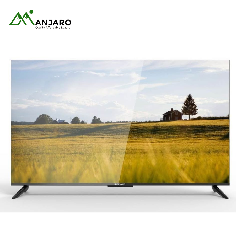 Mooved 50FSM01 50-Inch Full Screen Smart LED TV with T2+S2 Decoder – Ultra HD Display & Smart Connectivity