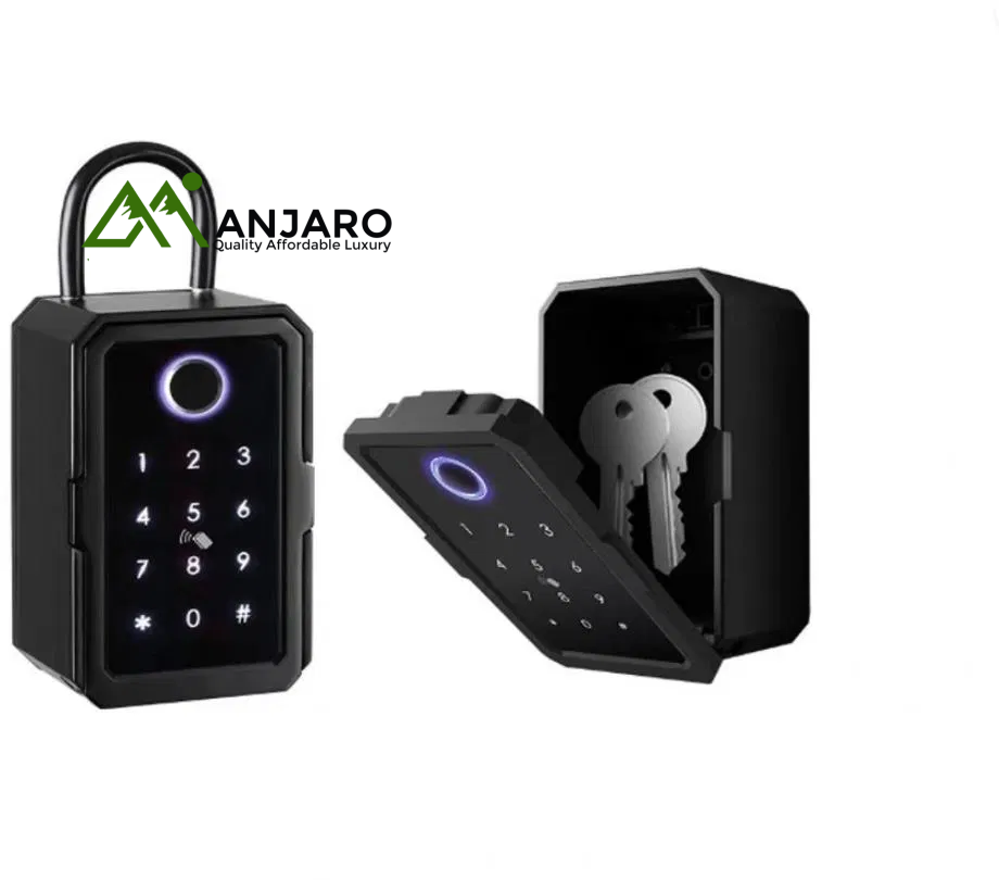 DG L30TT Smart Door Lock – Black Nickel | Bluetooth & Remote Access