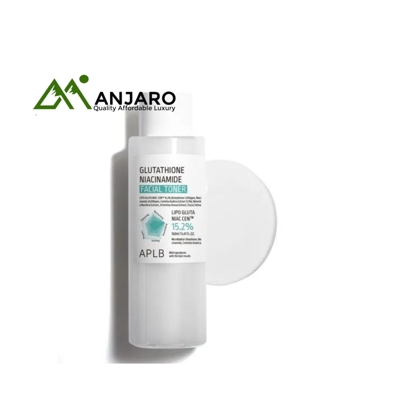 APLB Glutathione Niacinamide Facial Toner – 160ml | Brightens, Evens Tone & Refines Pores