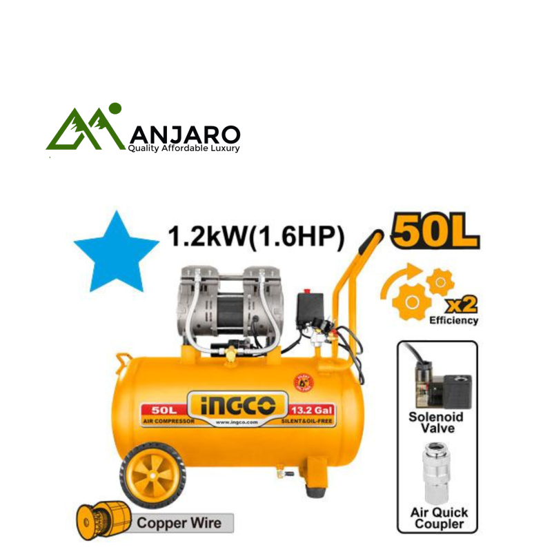 Ingco ACS112501 Air compressor-1.6HP