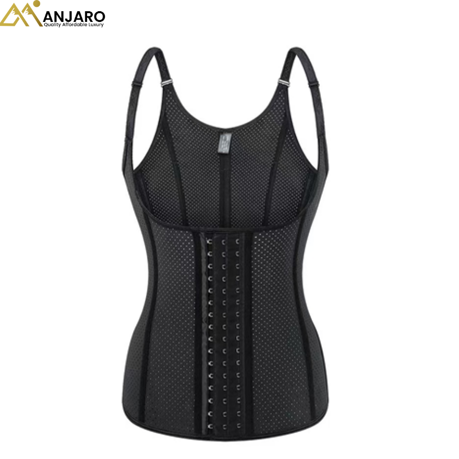 Premium Latex Waist Trainer Vest – Full Coverage Adjustable Fit 8815