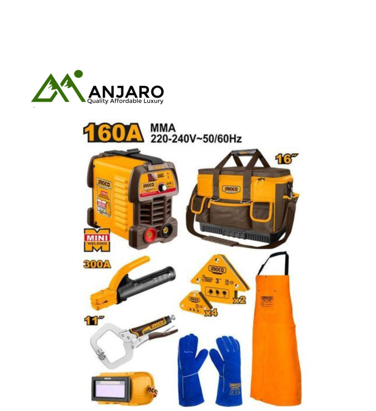 Ingco COS23095 8 Pcs welding machine tools set