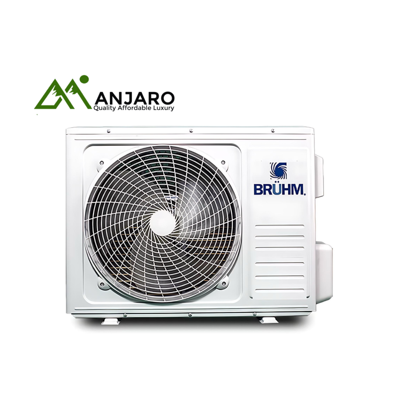BRUHM 2.0HP Split Inverter Air Conditioner BAS-18ICXW – R410 Golden Fin, Energy-Efficient Cooling, Wide Voltage Range, Low Noise Operation, Eco-Friendly Refrigerant