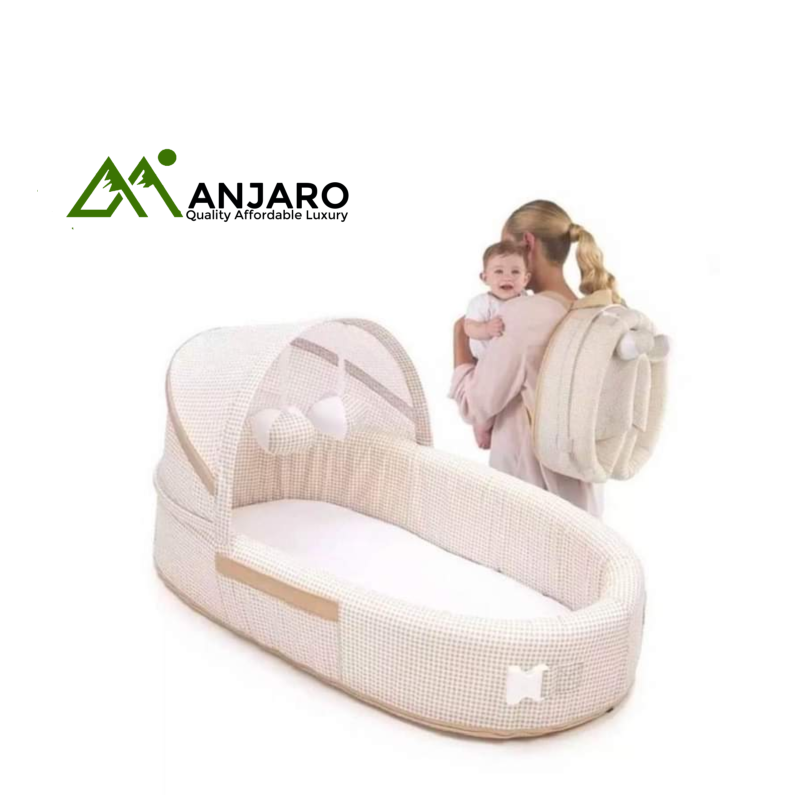 Infant Foldable Travel Bassinet – Lightweight, Portable & Easy Setup