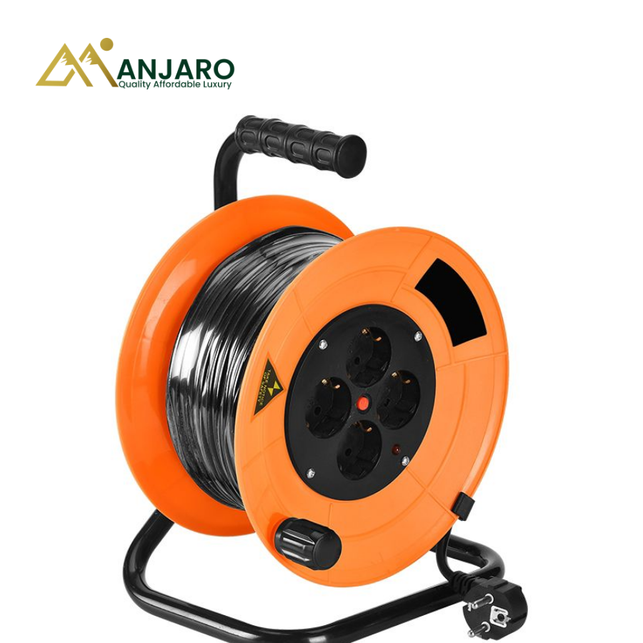 Cable Reels / Extension Cable 50M – Heavy-Duty Power Extension for Home, Office & Outdoor Use