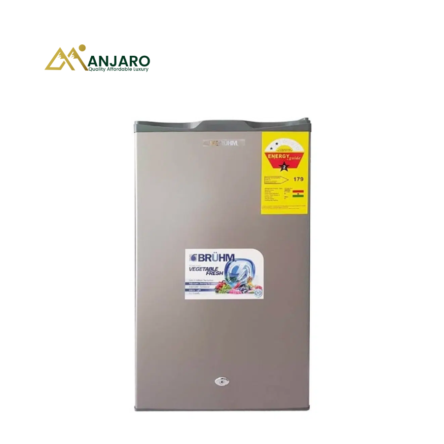Bruhm BFS-86MD 86L Table Top Refrigerator – Compact Cooling Power with Chiller, Lock & Reversible Door