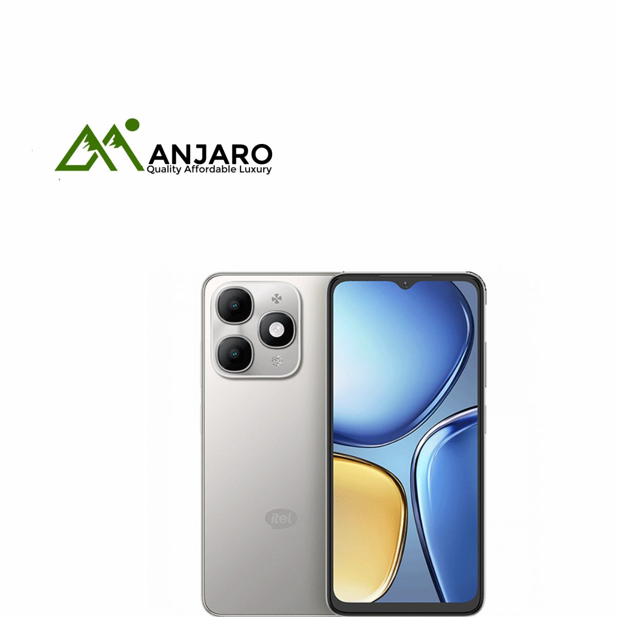 itel A90 Smartphone – 64GB Storage, 3GB RAM, 6.6” HD+ Display, Android 13 (Go Edition), 4G LTE, 5000mAh Battery – Dual SIM