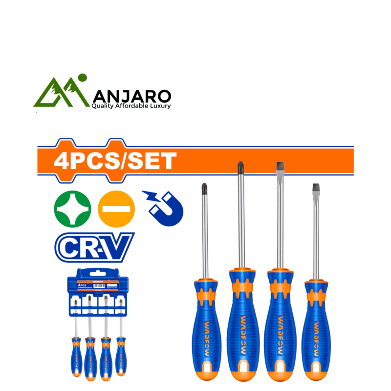 4 Pcs Screwdriver Set WSS1204