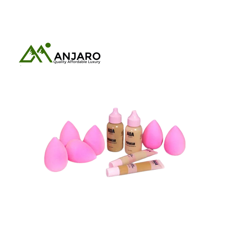 AOA Studio Paw Paw Wonder Blender – 6‑Pack Mini Latex‑Free Makeup Sponges for Foundation & Concealer