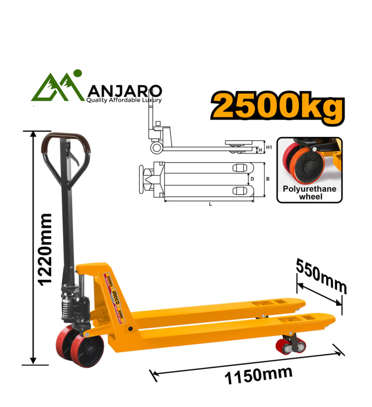 Ingco HHPT01251 Hand pallet truck