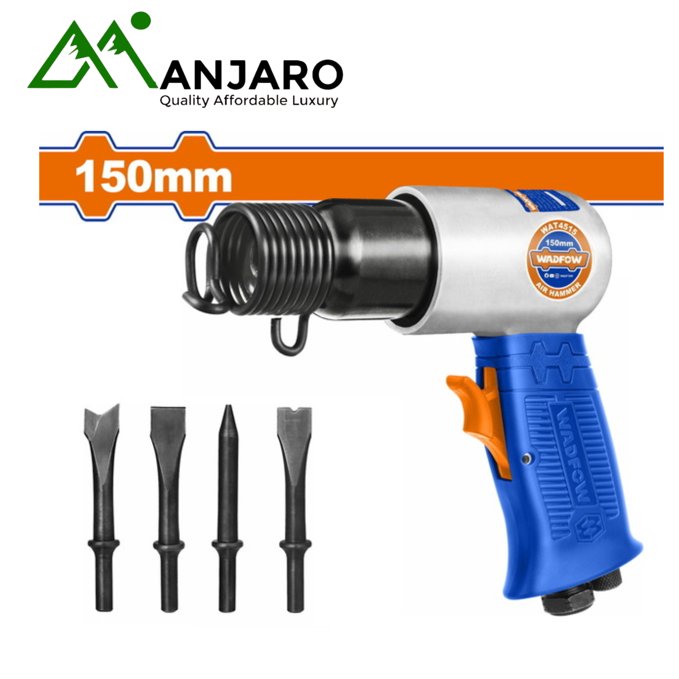 WAT4515 150mm High-Impact Air Hammer