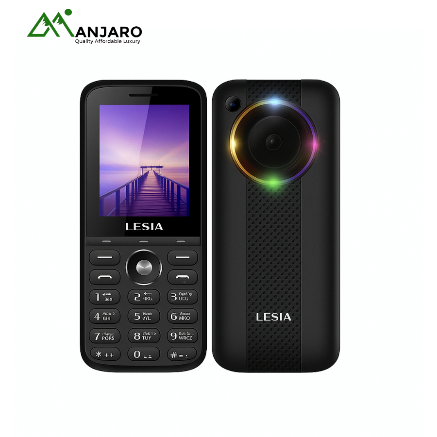LESIA L253 Feature Phone – 2.4 inch Display, Dual SIM, 3000mAh Battery, FM Radio & Torchlight