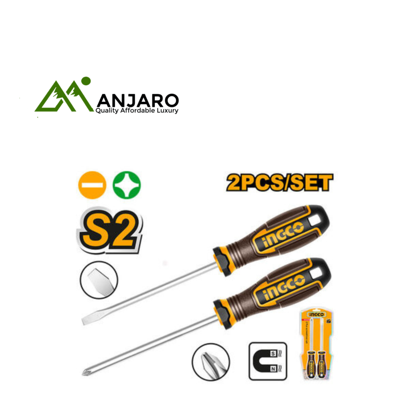Ingco 2-Piece Screwdriver Set HKSDS0228