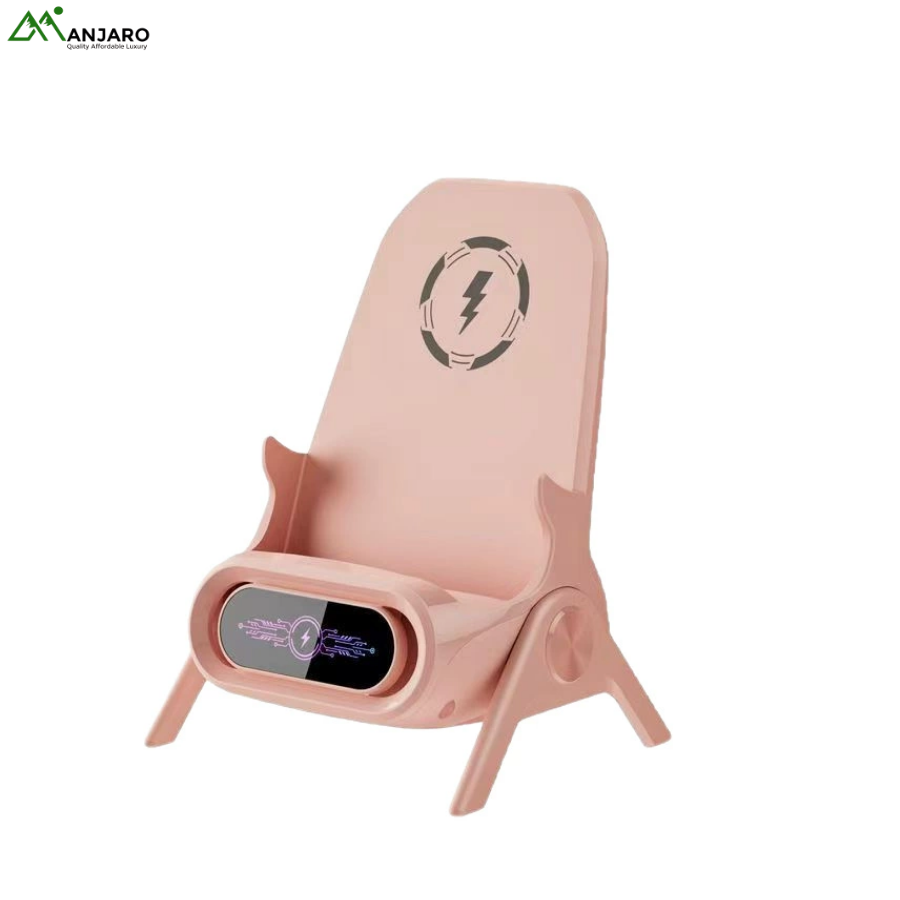 Universal Wireless Charger Stand – Fast Induction Charging with Magnetic Suction for All Smartphones(shiping fee included)