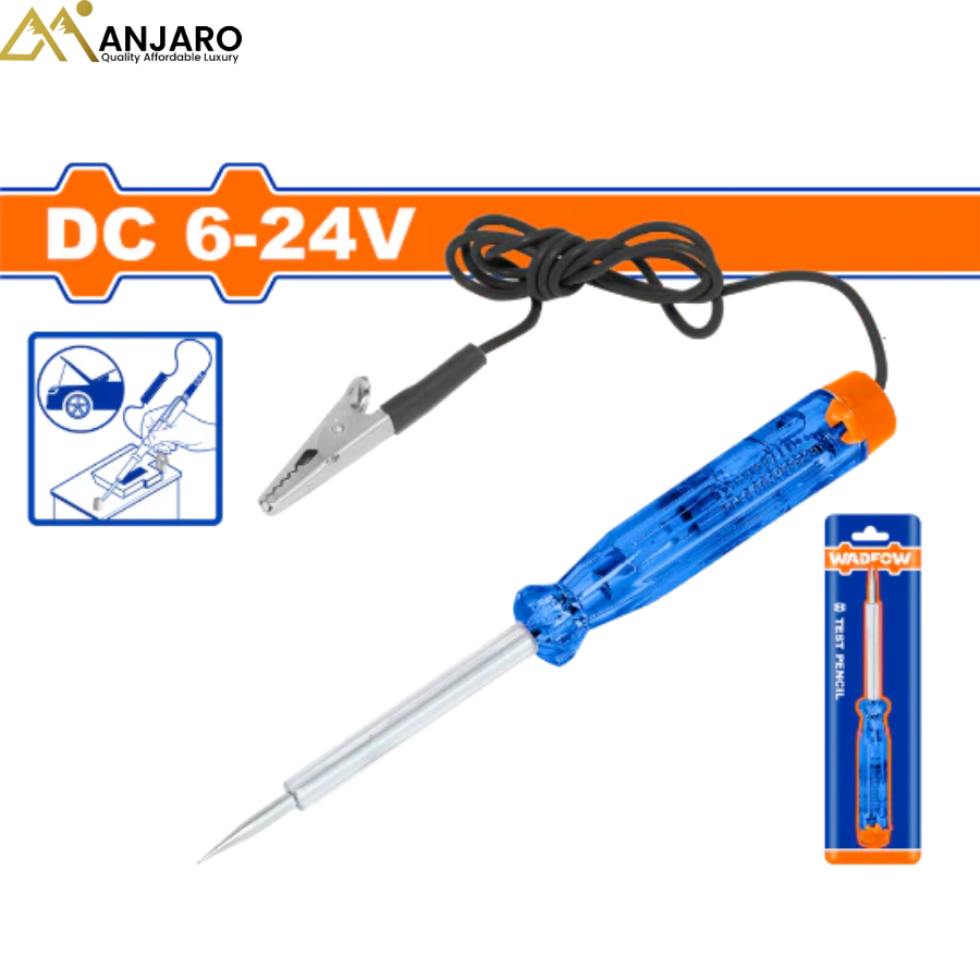Wadfow Automotive Circuit Tester – DC 6–24V Vehicle Electrical Test Pen WTP414501