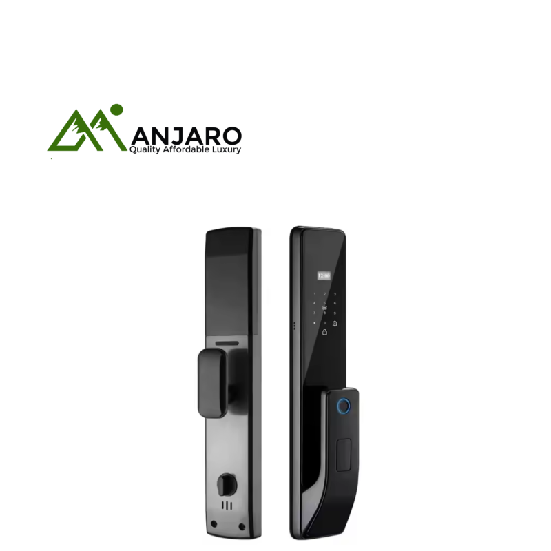 DG-V9T Smart Door Lock with Fingerprint, Password + IC Card, Remote Unlock & TUYA/TTLOCK App Integration